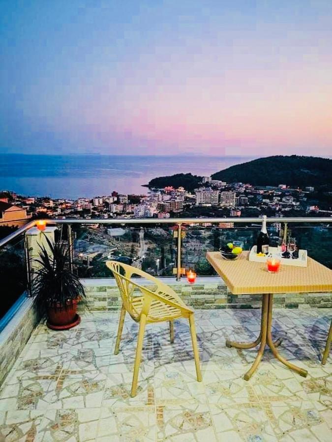 Mistral Inn Himare Bagian luar foto
